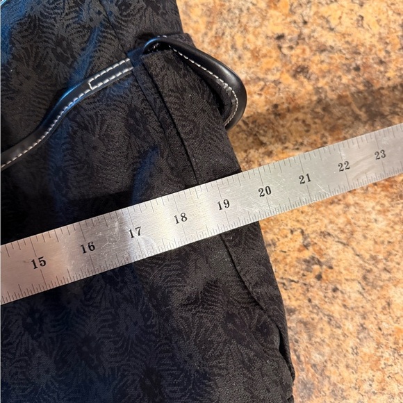 Anne Klein New York Women's Travel Bag Black Travel/Tote Monogram Print Logo - Picture 13 of 16